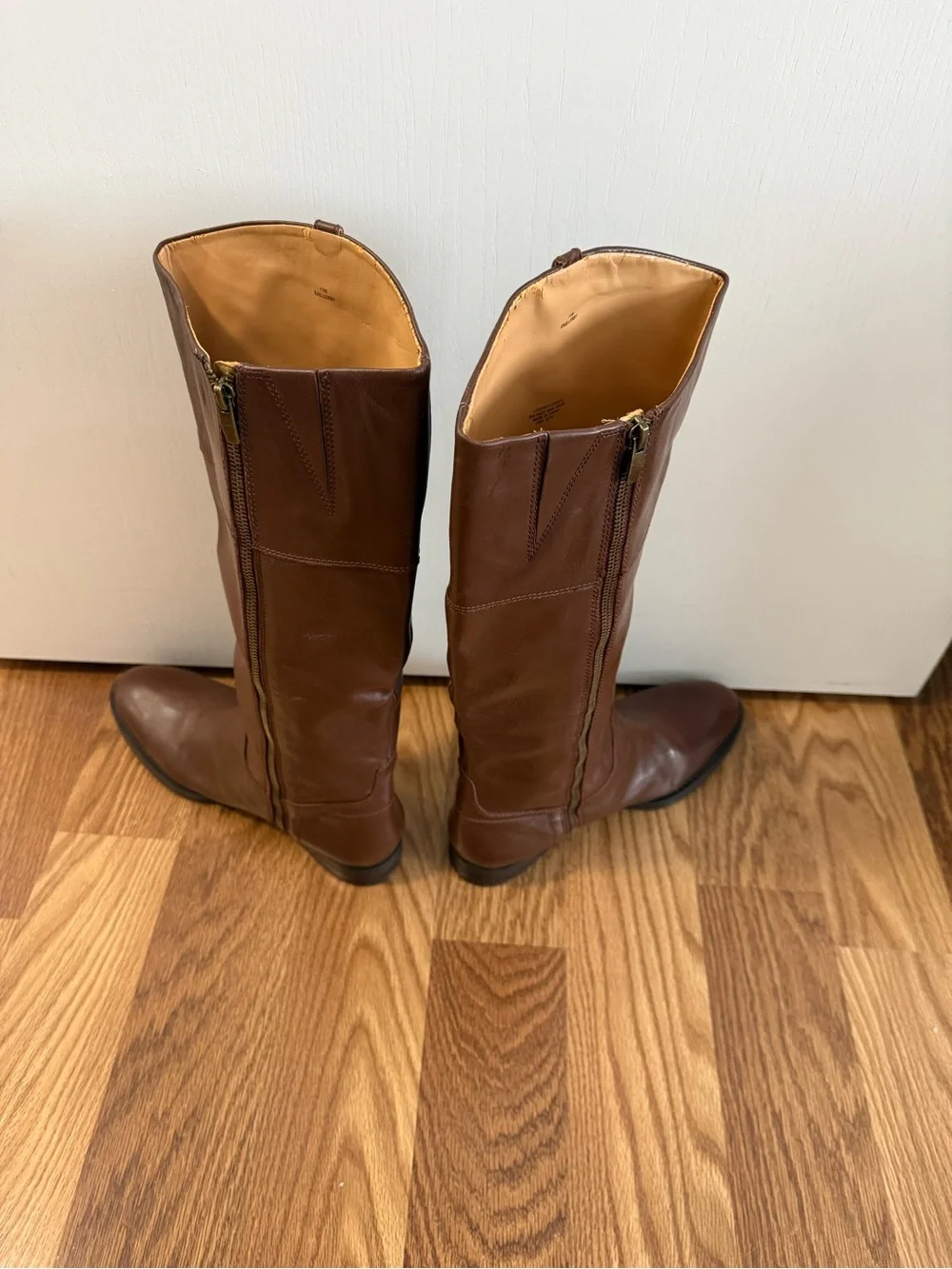 Enzo Angiolini Brown Over-the-Knee Leather Boots riding boots size 11M